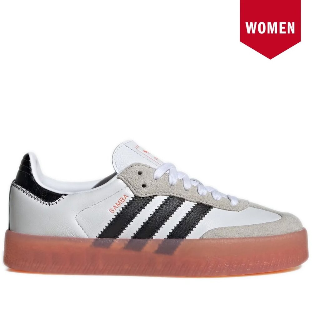 Adidas Samba Sambae Women US Size 9 pink black white Like New - Picture 9 of 9